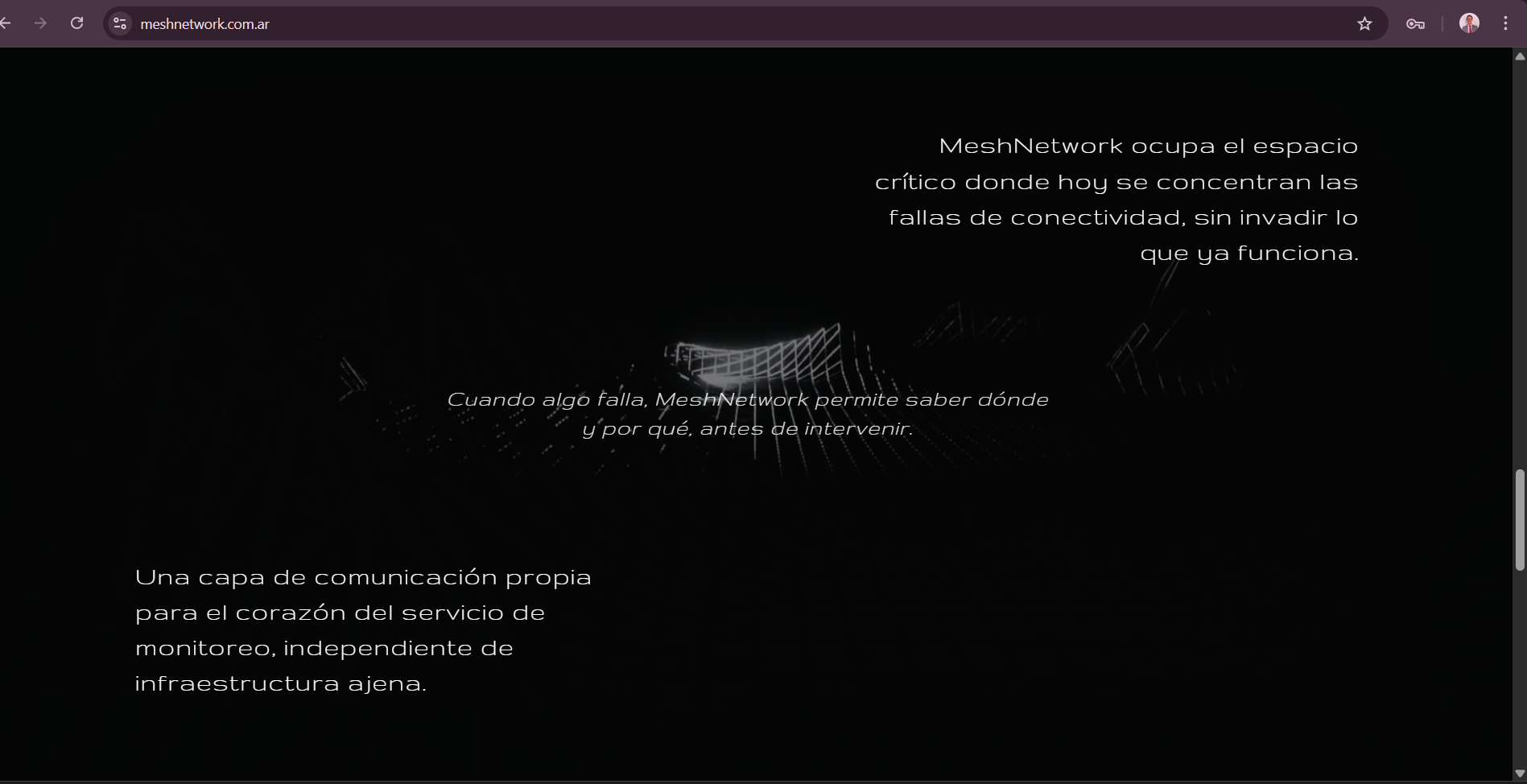 MeshNetwork Project Screenshot
